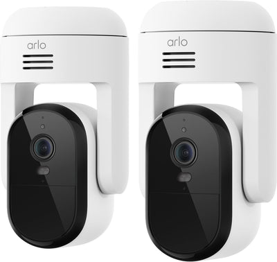 Arlo Essential3 HD PTZ-Überwachungskamera für den Außenbereich, 2 Kameras