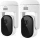 Arlo Essential3 HD PTZ-Überwachungskamera für den Außenbereich, 2 Kameras