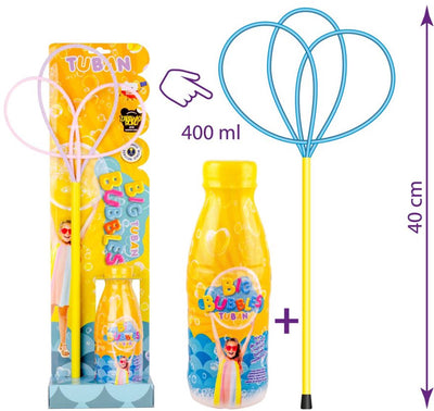 Tuban Toys – Seifenblasen Pro Multi Butterfly Set mit Flüssigkeit 400 ml.