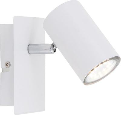 Briloner run - Wandleuchte - Deckenspot - 1 Licht - GU10-Fassung - Metall - Weiß
