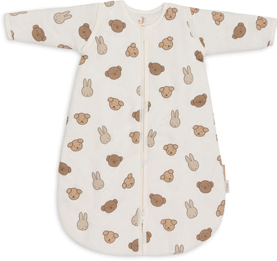 Jollein Babyschlafsack mit abzippbarer Hülle, ca. 60 cm – Miffy und Freunde