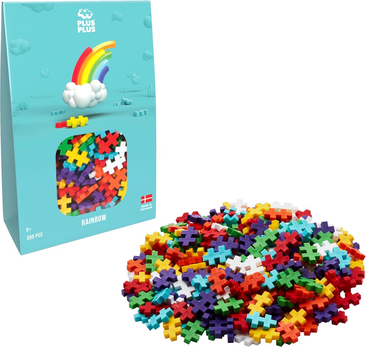 Plus plus plus-plus Regenbogen: 300 Stück (3977)