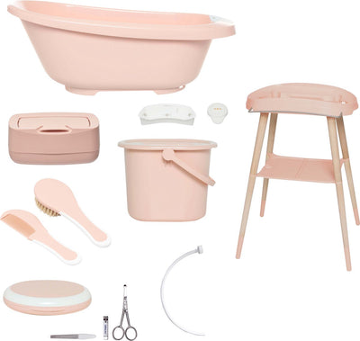 Bébé-jou 7-teiliges Badeset Sense Blassrosa