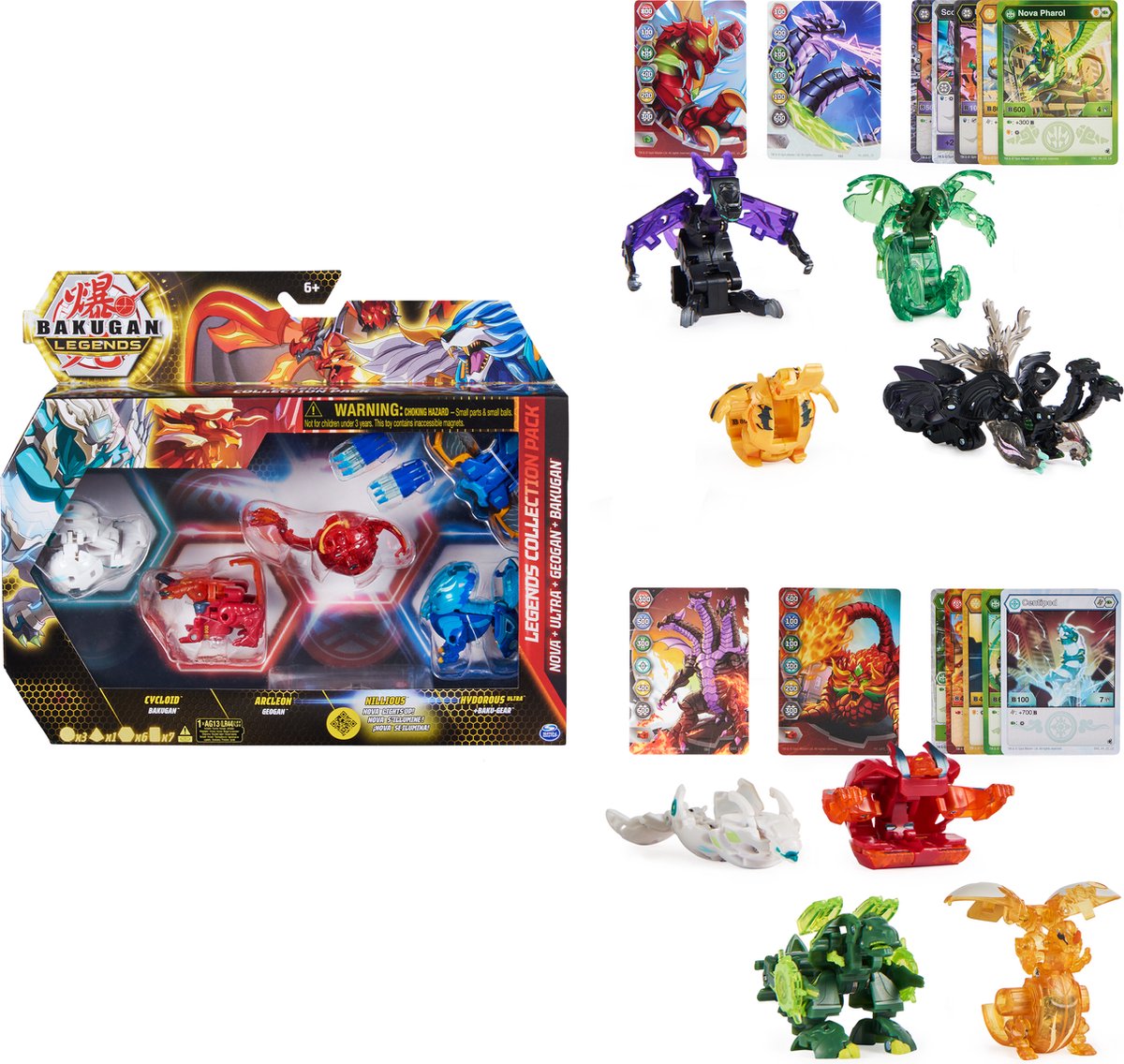 Bakugan-Legenden-Sammlungspaket