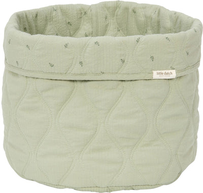 Little Dutch Pure Wickelkorb groß – Salbei