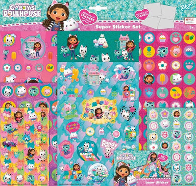 Totum Gabbys Puppenhaus Super Stickerset