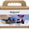 Creativ Company Hobby-Set Amigurumi, Fuchs, Schwarz, Pflaume, 1 Box