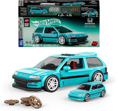 Mattel Brick Shop Hot Wheels Speed Series – Custom '90 Honda Civic Ef