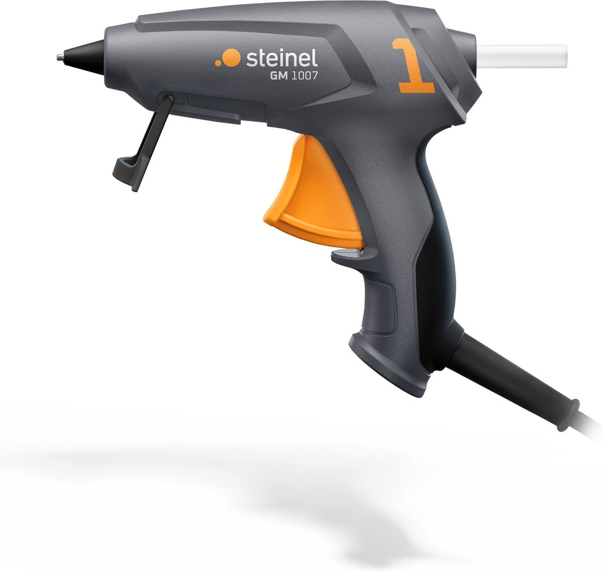 Steinel Heißklebepistole Gluematic 1007 - inkl. 6 Stück ø7mm Klebestifte – für Hobby-, Bastel- und Reparaturarbeiten
