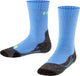 Falke TK2 Anti-Blister Wandersocken aus dickem Woll-Funktionsmaterial Kinder blau - Größe 35-38