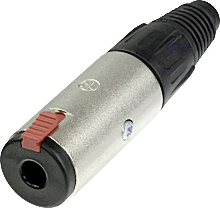 Neutrik nj3fc6bag Klinkenstecker 6,35 mm Buchse, gerade Polzahl: 3 Stereo schwarz 1 Stück(e)