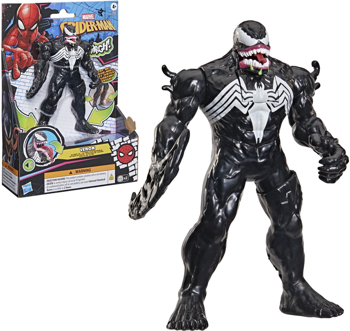 Hasbro Marvel Spider-Man Venom Action FX, elektronische Actionfigur