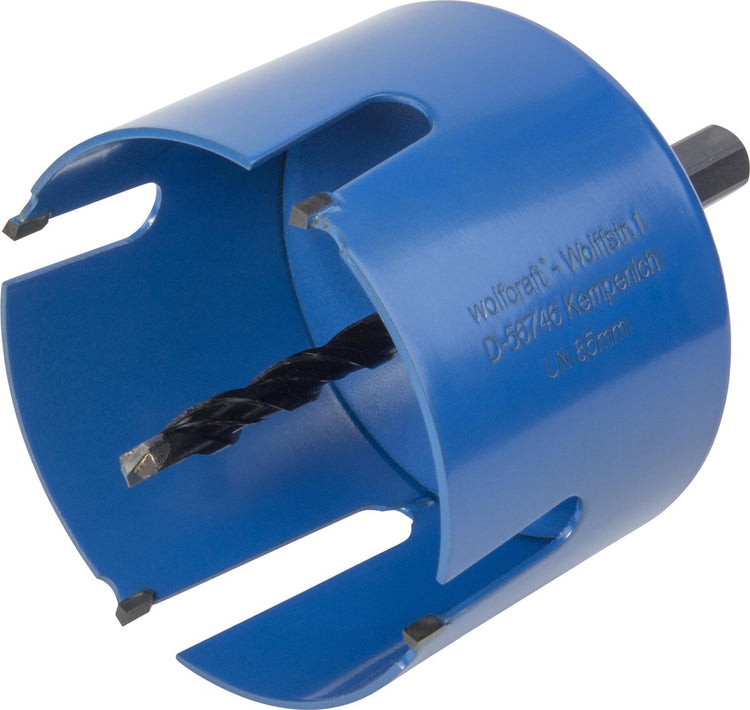 Wolfcraft – Universal-Lochsäge 85 mm – Sechskantschaft – 3885000
