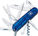 Victorinox Huntsman Blue Schweizer Taschenmesser – 15 Funktionen – Blau