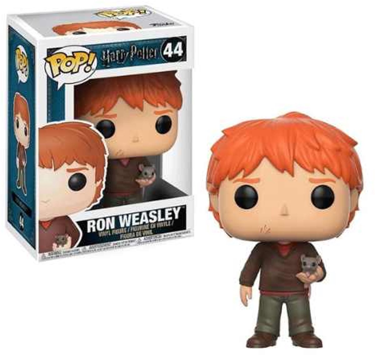 Funko-Pop! 44 – Ron Weasley mit Krätze – Harry Potter