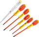 Stanley Handwerkzeuge 6-teiliges Fatmax-Schraubendreher-Set VDE PZ Parallel Pozidriv – 0-65-443