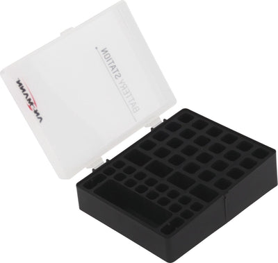 Ansmann Batteriekasten 48 Batteriekasten Anzahl Zellen: 48 AAA (Bleistift), AA (Penlite), 9V (Block) (L x B x H) 173 x 138 x 63