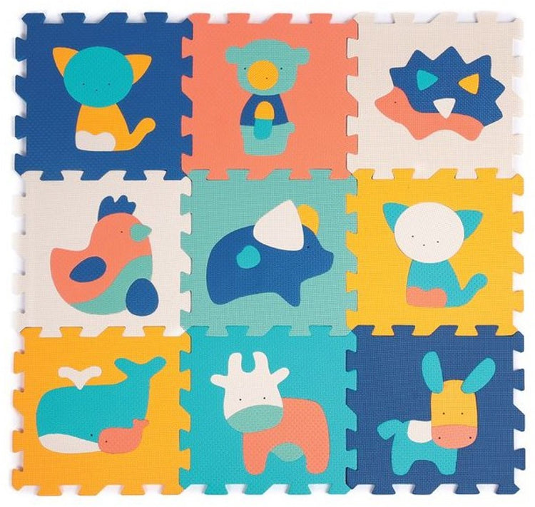 Ludi – Spielplättchen – Puzzleplättchen – Fliesenmatte – Schaumstofffliesen