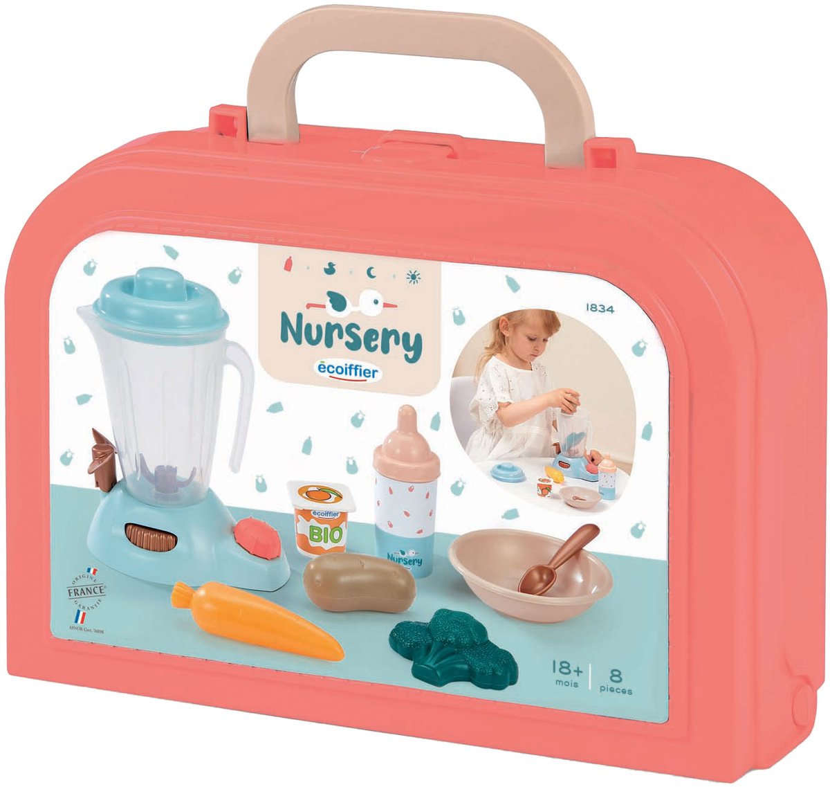 Ecoiffier Care - Babys Nahrung in Fall, 8dlg.