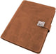Alassio Schreibmappe – A4 – 4-Ring-Mechanik – Leder – Cognac – Ju-31516