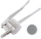 Westmark Spätzle- und Püreepresse, Rundlöcher, Aluminiumguss, Länge: 41 cm, Spätzlepresse, Silber, 61102260
