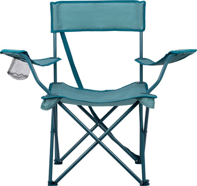 Abbey Camp Campingstuhl – Klappstuhl – Hellblau – Tragetasche – 100 kg