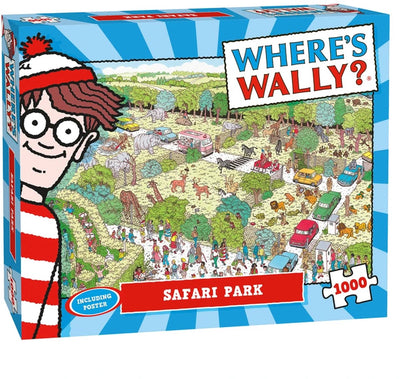 Plenty Gifts Puzzle „Wo ist Wally Safari Park“, 1000 Teile