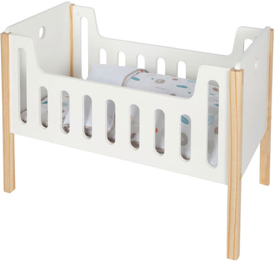Kleiner Fuß Holzpuppenbett kleine Knopf