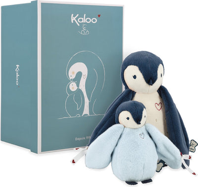 Kaloo - Pinguin-Kuscheltier - Blau 2-teilig - 15 25 cm