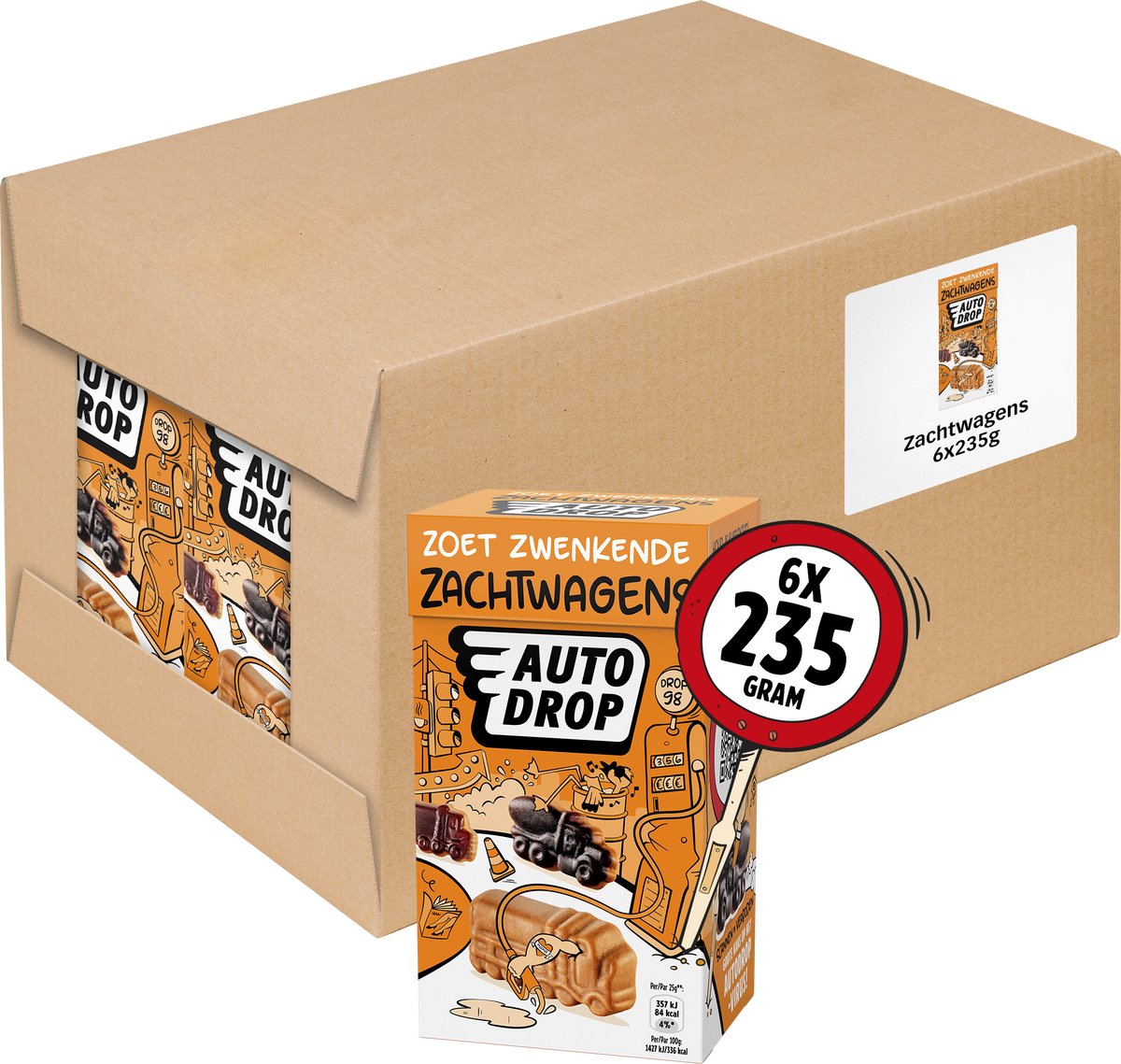 Autodrop Mixbox Softtrolleys (6x235gr)