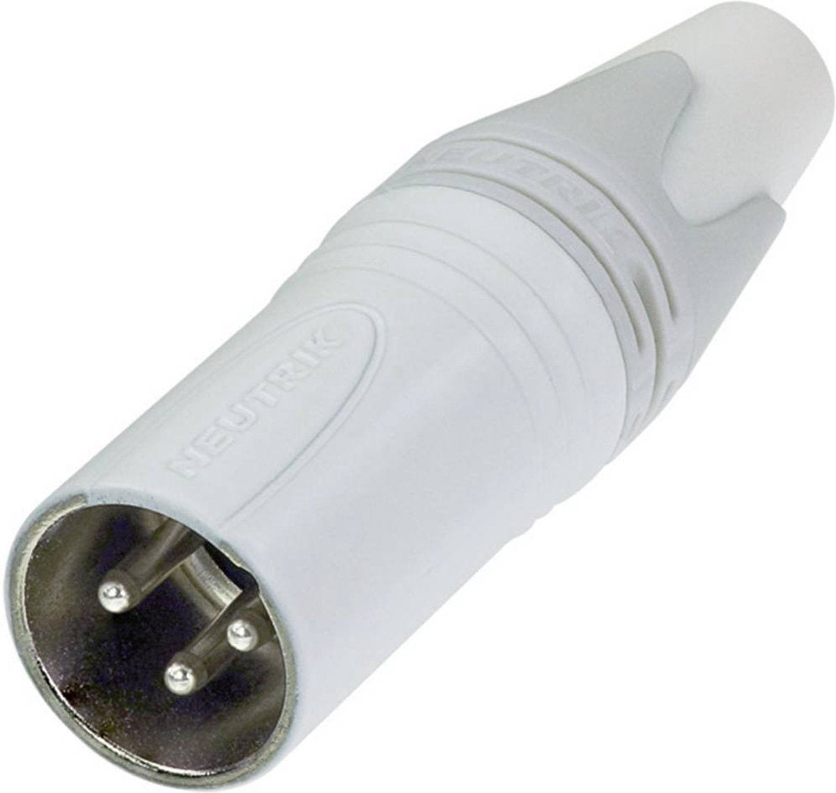 Neutrik nc3mxx-wt XLR-Anschlussstecker, gerade Polzahl: 3 weiß 1 Stück