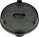Valhal Outdoor – Gusseisendeckel für Bratpfanne 25 cm – kann auch als Grillpfanne verwendet werden, vh.lid25