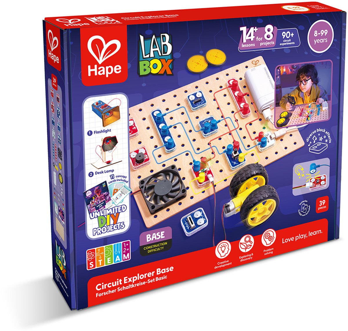 Hape Labbox Circuit Explorer Base - - ab 8 Jahren