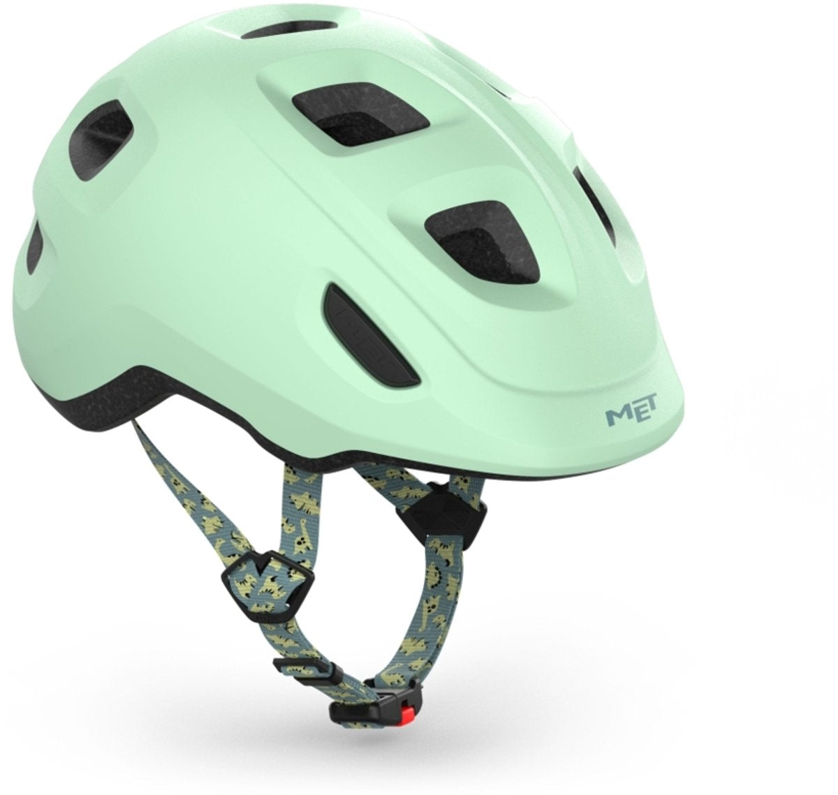 Mit Hurra Kinderhelm - Kinderfahrradhelm - Größe S M (52-55 cm) - Dusted Green Matt