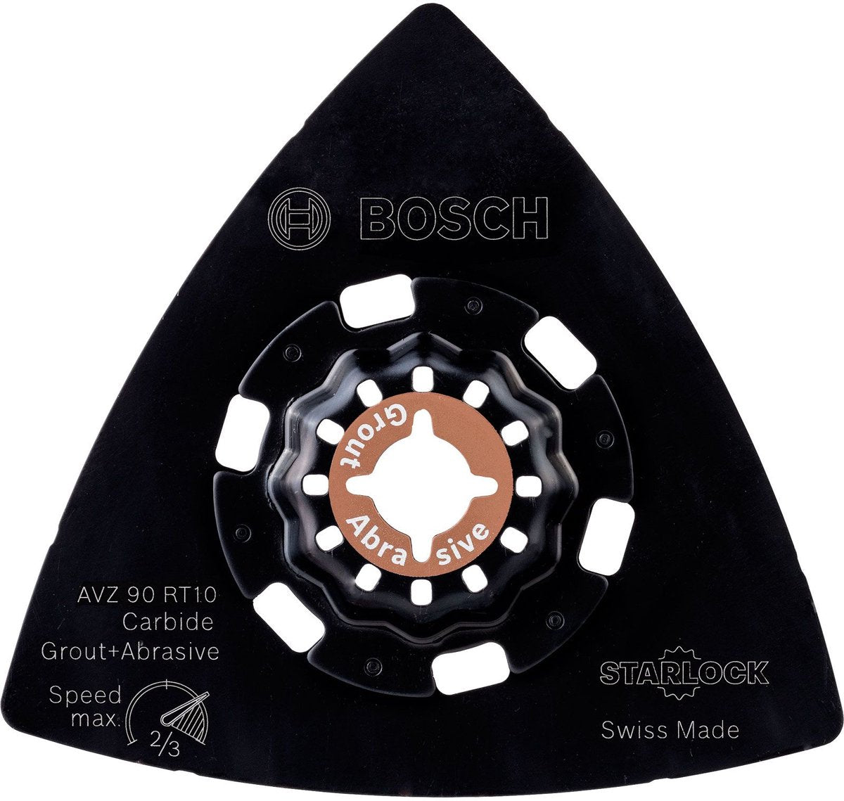 Bosch Hartmetall-Schleifplatte AVZ 90 RT10 90 mm Körnung 10 - 26092...