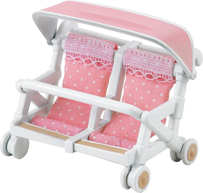 Sylvanian Family 4533 Doppelkinderwagen-Puppenhauseinrichtung