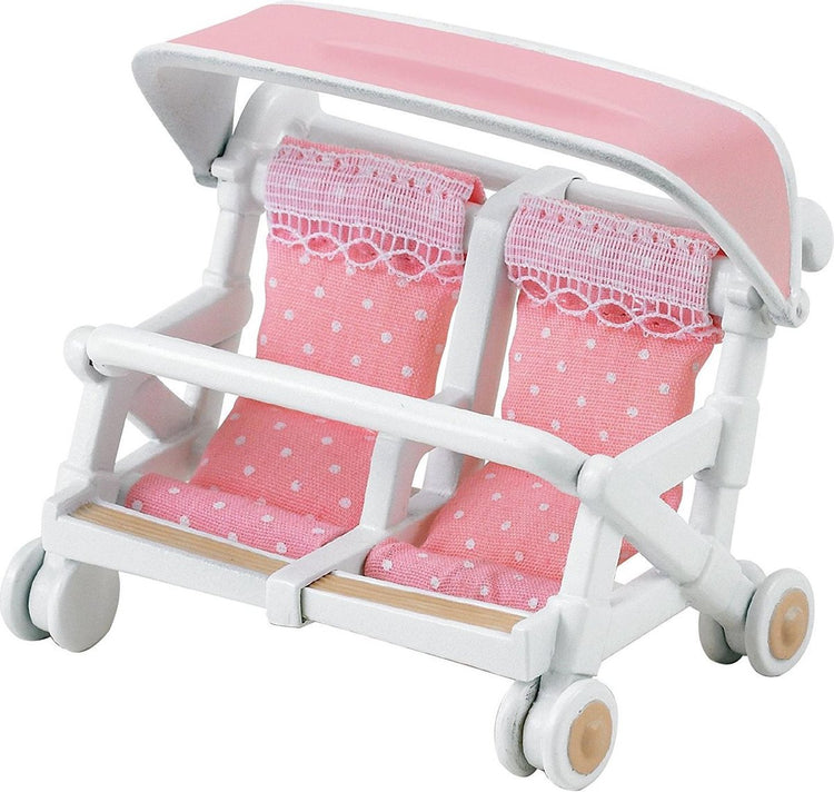 Sylvanian Family 4533 Doppelkinderwagen-Puppenhauseinrichtung