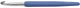 Creativ Company Häkelnadeln, Größe 6, L: 13,3 cm, Größe 6 mm, türkis, 1 Stück