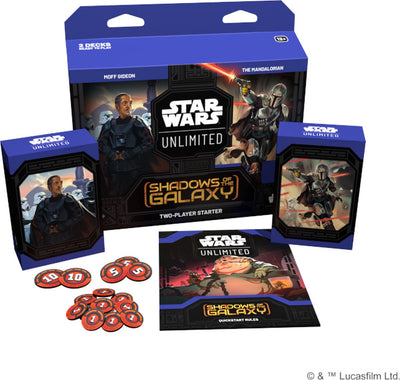 Star Wars Unlimited – Shadows of the Galaxy 2-Spieler-Starterset – Sammelkarten