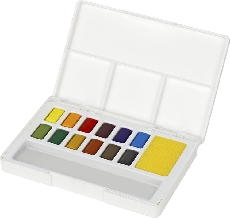 Faber-Castell Aquarell – im Karton mit 12 Farben – fc-169712