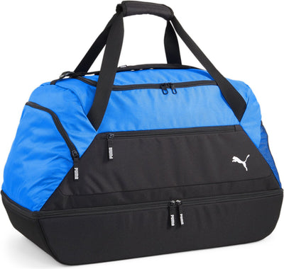 Puma Teamgoal Teambag M BC (Stiefelfach) Unisex-Sporttasche – Electric Blue Lemonade – Schwarz