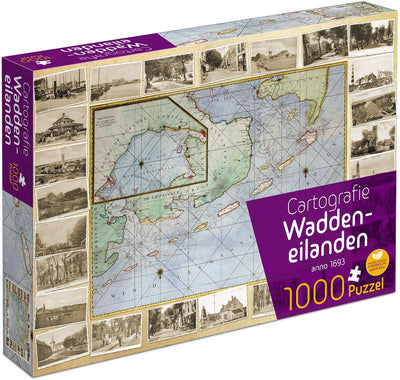Tuckers lustiges Fabrikpuzzle Watteninseln – Lernspielzeug aus Pappe.