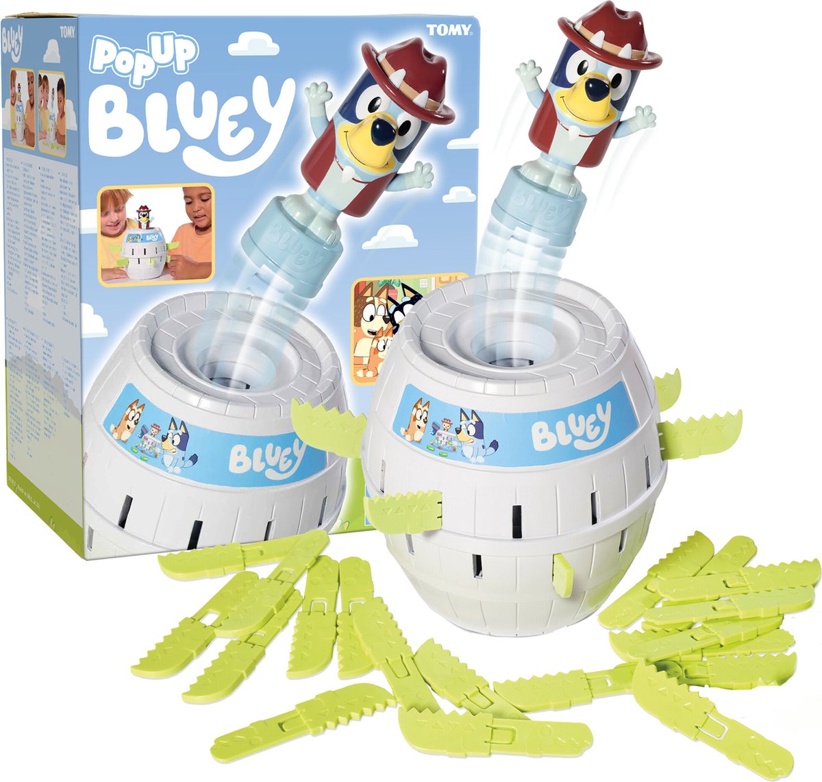 Tomy Pop -up Bluey im Ton Child's Play