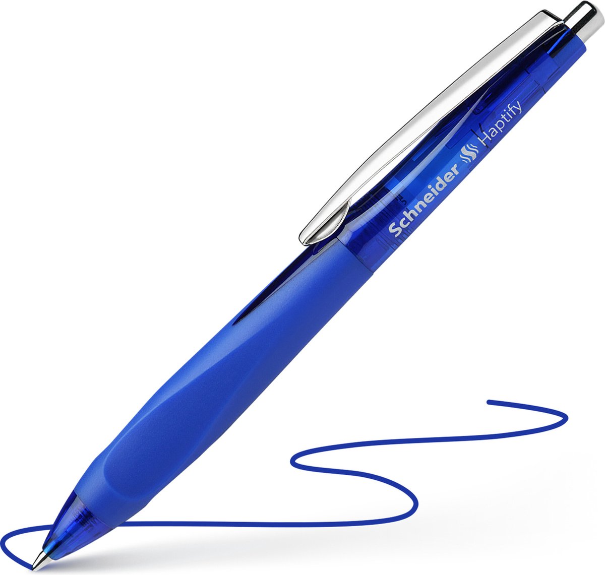Schneider Schreibgeräte Schneider Kugelschreiber - Haptify - Blau - Feder M - S-135303