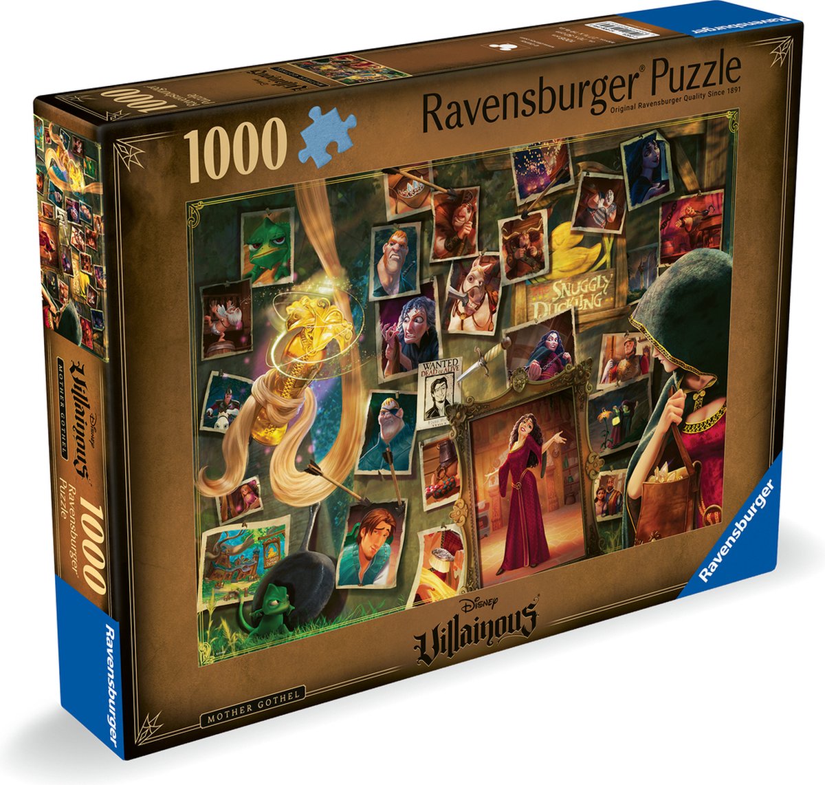 Ravensburger Puzzle Disney Villainous: Mother Gothel – Puzzle – 1000 Teile