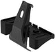 Thule Kit 145301 Klemme 4er-Pack Montageset für Dachträgersystem schwarz