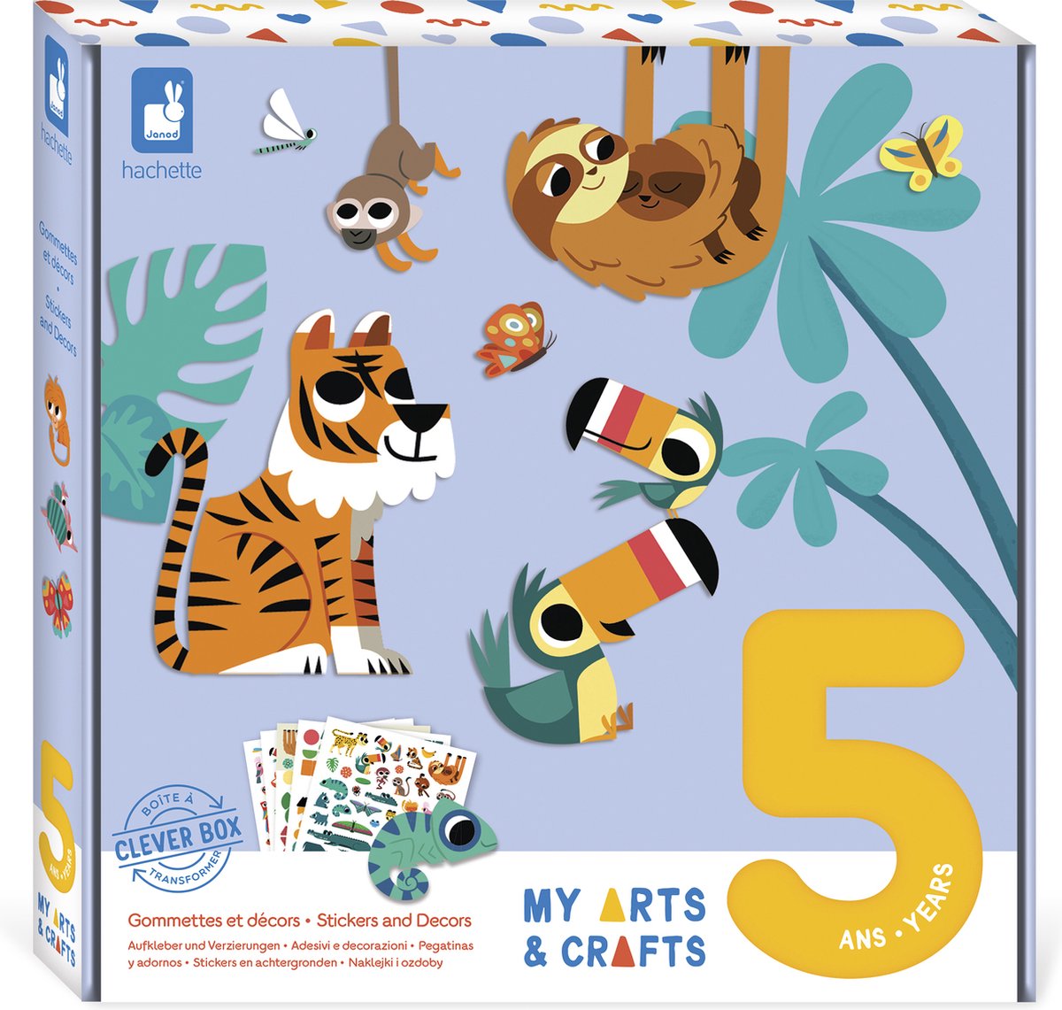 Janod – My Arts Crafts – Sticksticker-Bastelset