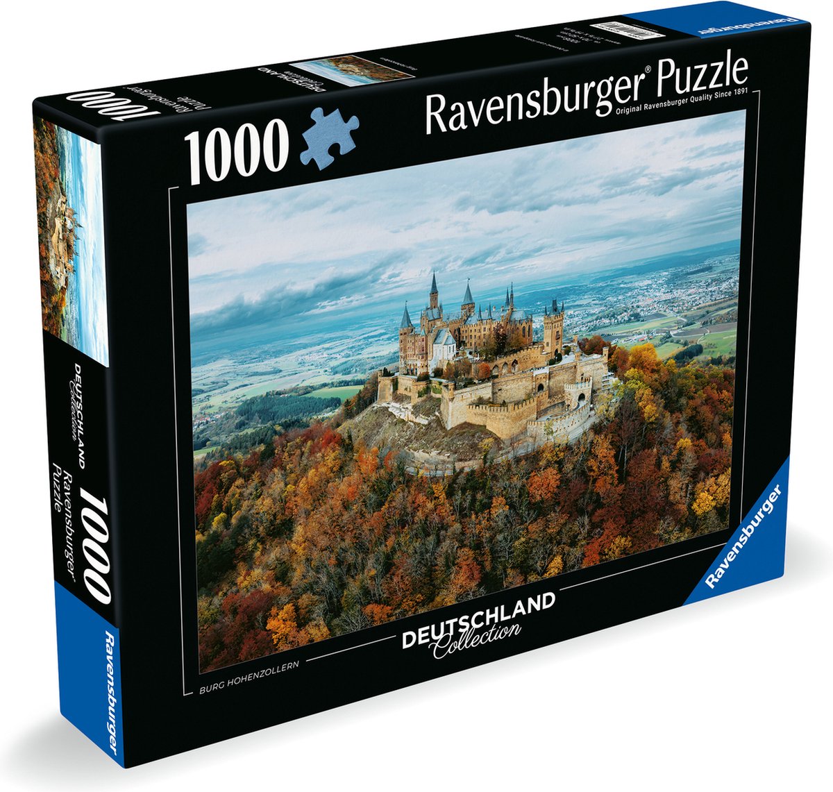 Ravensburger Puzzle Burg Hohenzollern - Puzzle - 1000 Teile
