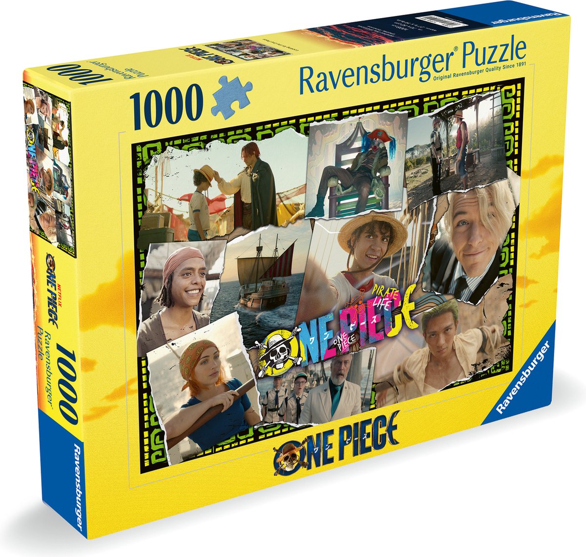 Ravensburger – One Piece (Live-Action) – Puzzle – 1000 Teile