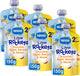 Nestlé Little Rockets Apfel-Bananen-Karotte – Obst auspressen ab 2 Jahren – Snacks – 6 x 150 g